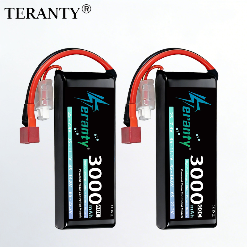 Rc Hobby Airplanes - TERANTY 2S 3000mAh Lipo Pil 7.4V