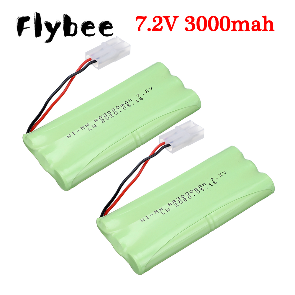 Rc Hobby Tank - 7.2v şarj edilebilir pil 3000mah NiMH