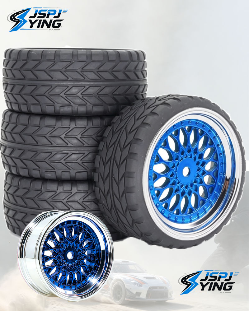 Rc Drift Car Brushless - Sert Plastik Pürüzsüz RC Drift Lastikleri