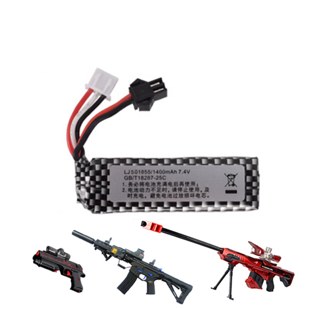 Rc And Hobby - 7.4v 1400mah 25C 501855 Lipo pil