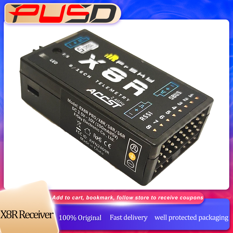 Receiver Sbus 8Ch - FrSky X8R 8 Kanal/16 Kanal 2.4ghz