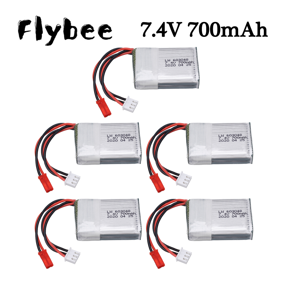 Rc And Hobby - 7.4V 700mAh 25c Lipo Pil MJXRC