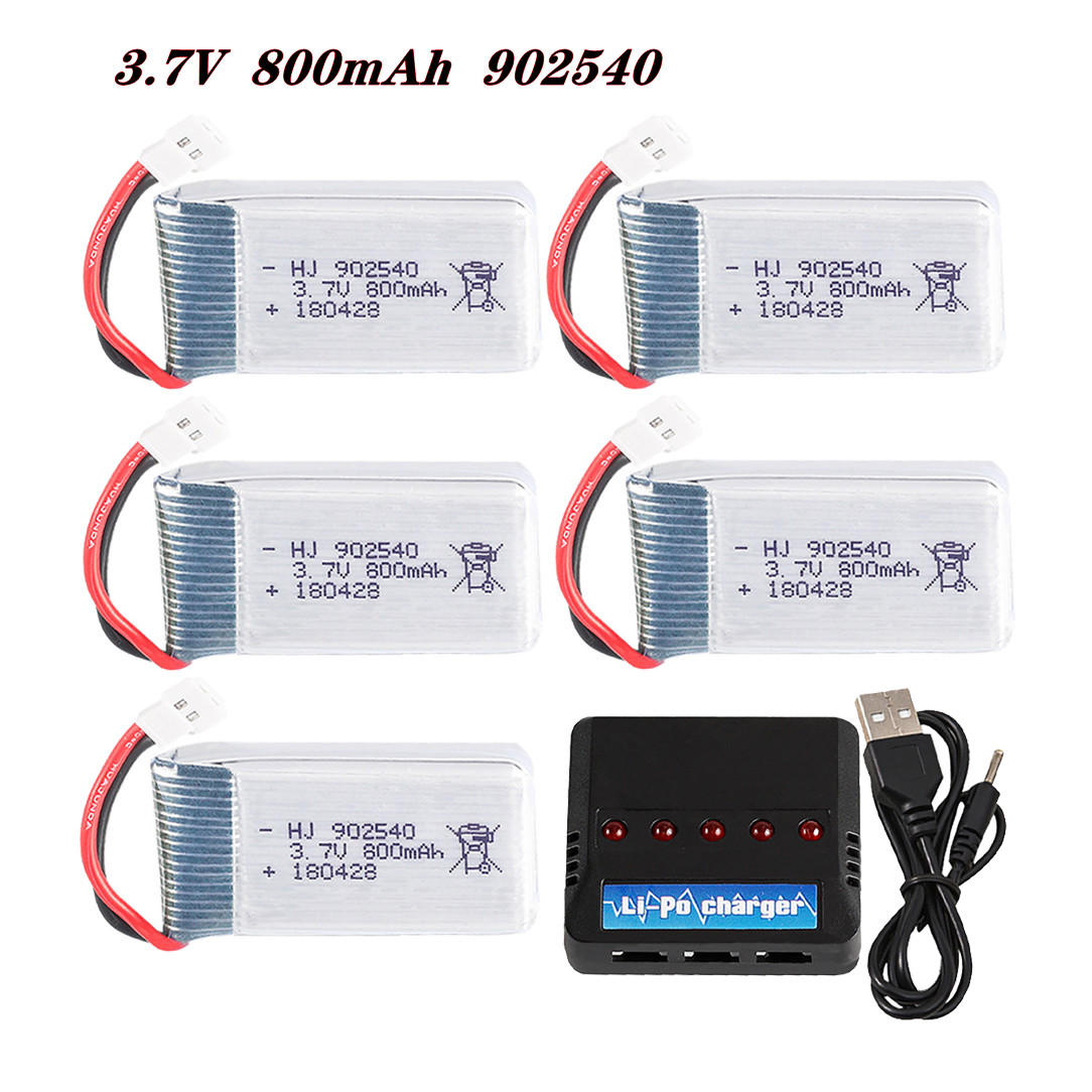 Rc Hobby Airplanes - 3.7 V 800 mAh 902540 25C