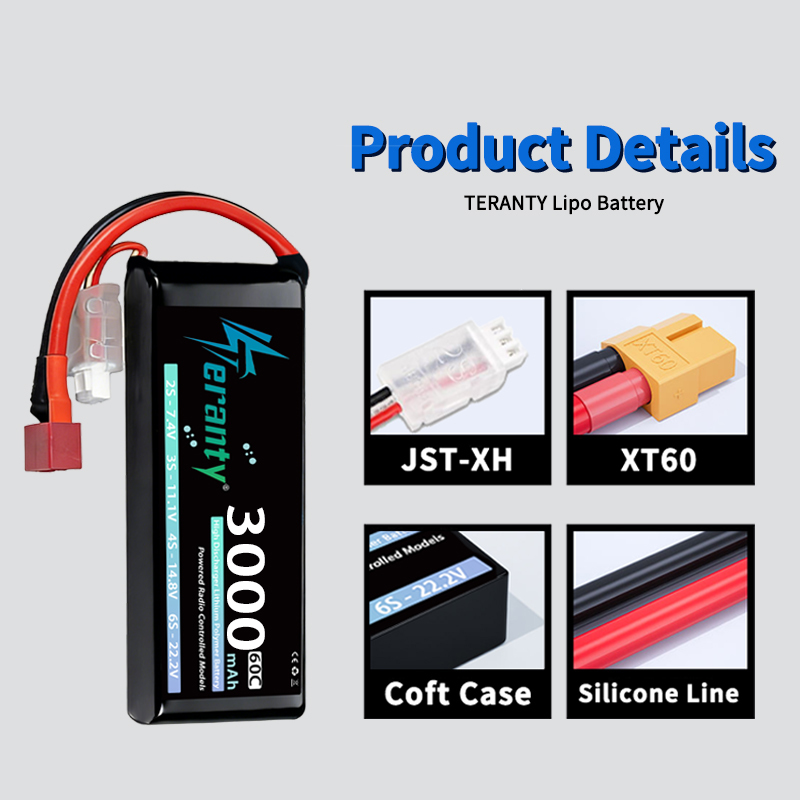 TERANTY 2S 3000mAh Lipo Pil 7. - Rc Hobby Airplanes incelemesi ve fiyatı