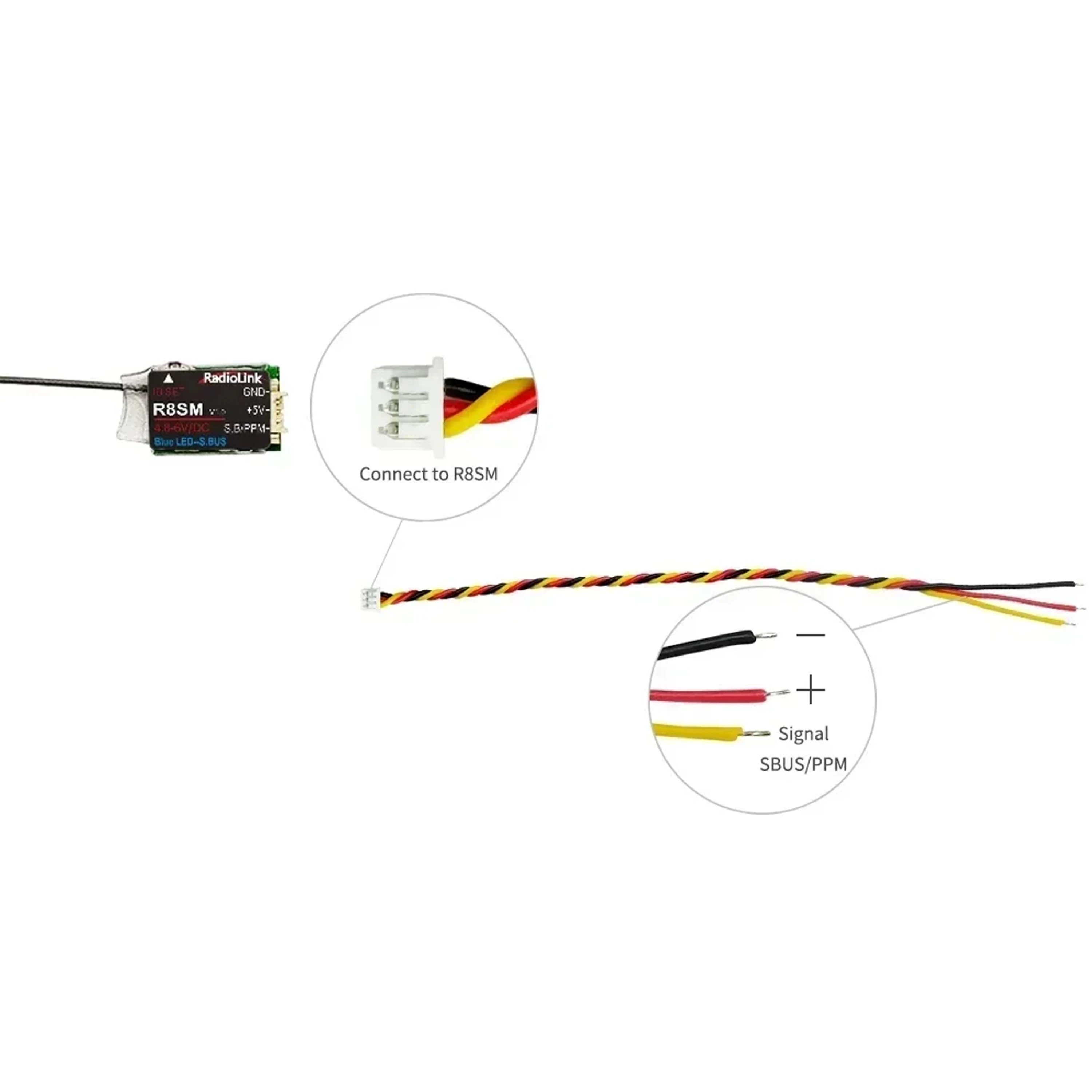 Radiolink R8SM 8 Kanallı 2.4G  - Receiver Sbus 8Ch incelemesi ve fiyatı