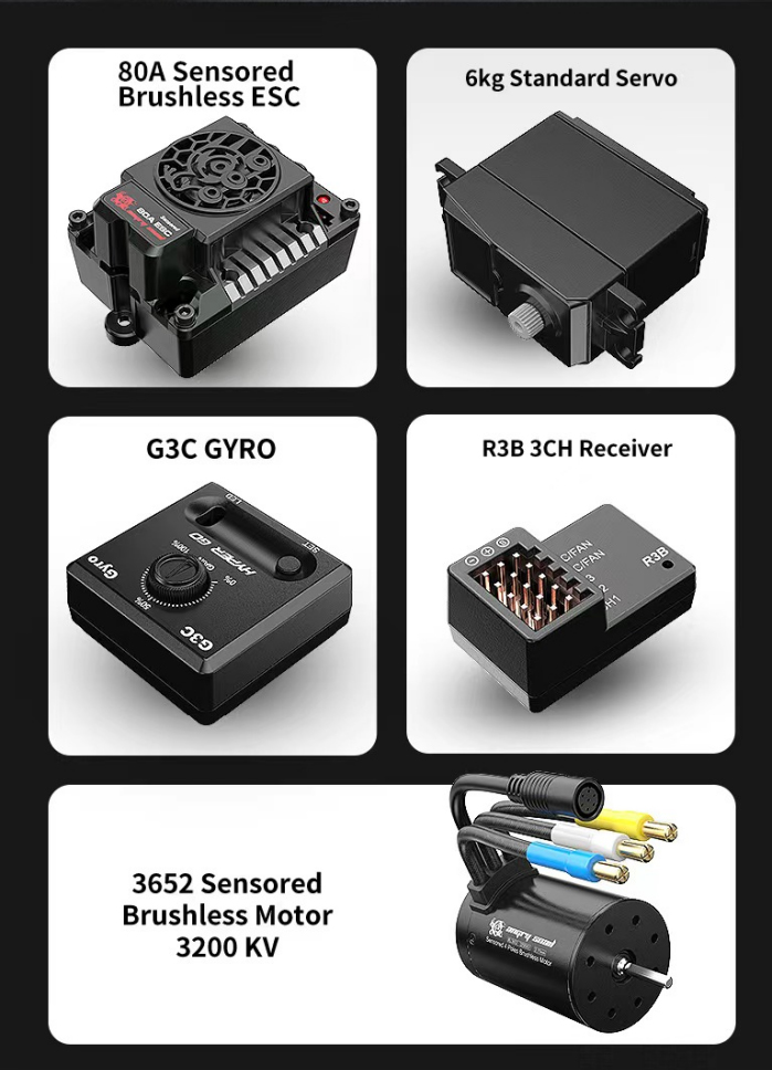 HYPER GO MJX 10303/10304/10306 - Rc Drift Car Brushless incelemesi ve fiyatı