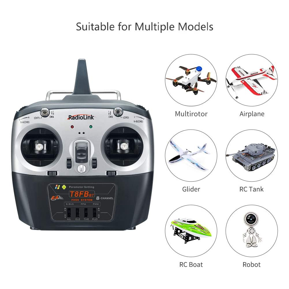Radiolink T8FB V2 8 Kanallı RC - Receiver Sbus 8Ch incelemesi ve fiyatı