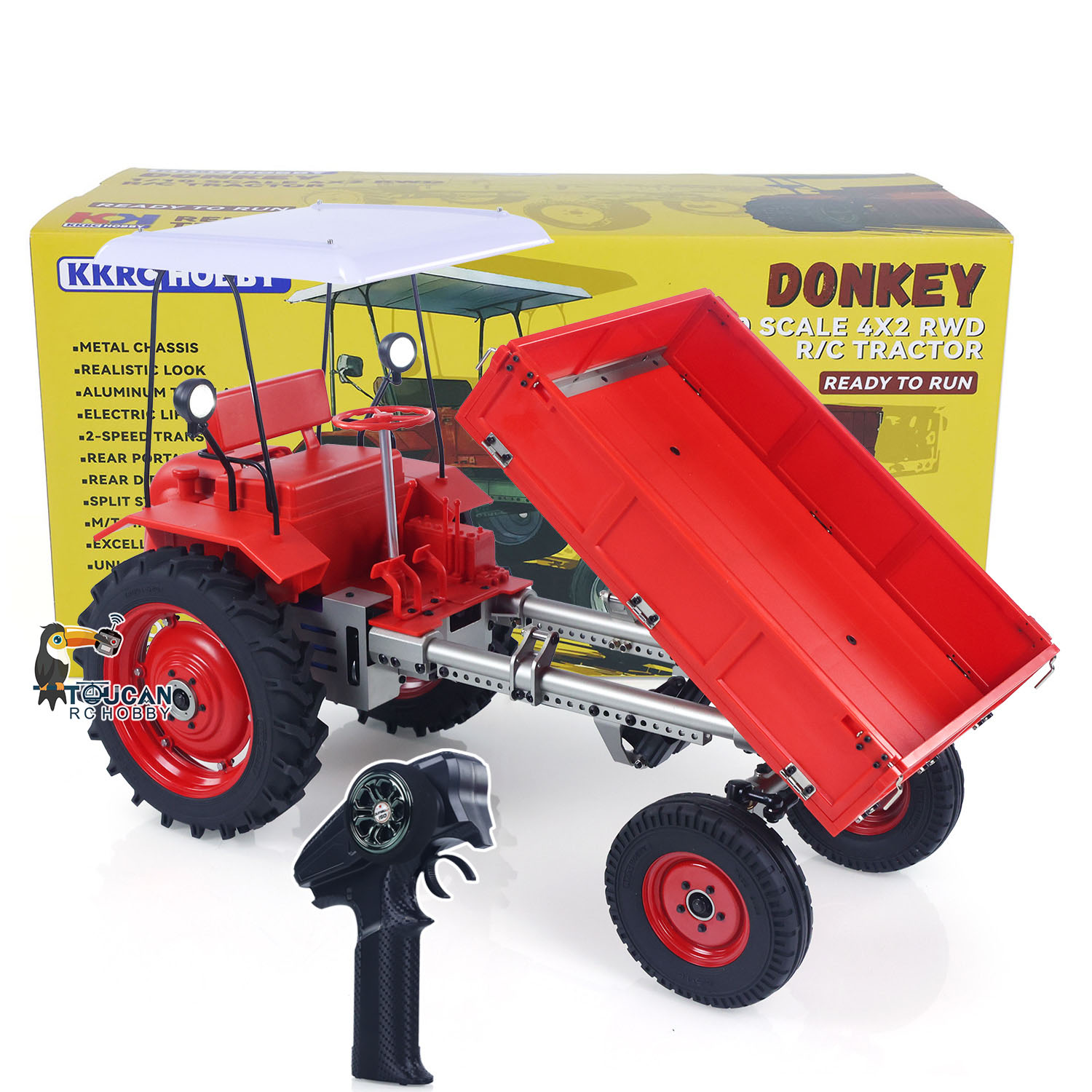 1/10 RC Çiftlik Traktörü Araba - Rc Hobby Farm incelemesi ve fiyatı