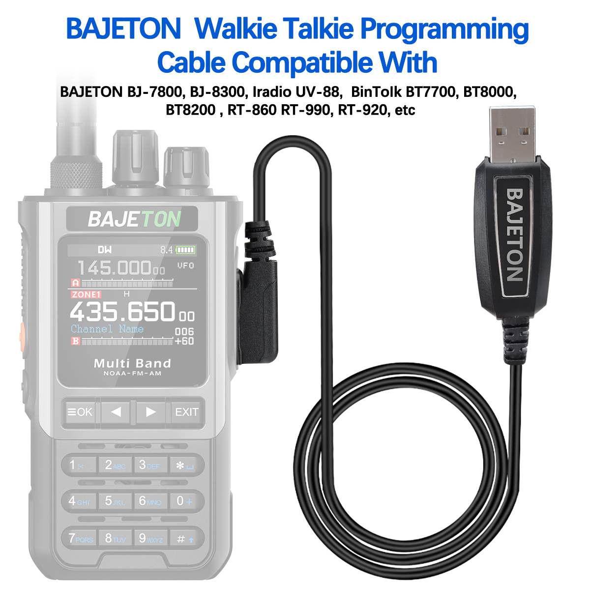 BAJETON Walkie Talkie USB Prog - Rc Drift Car Brushless incelemesi ve fiyatı