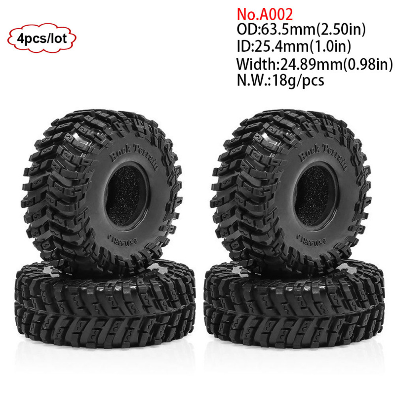 4 adet 1.0 inç 57-67mm RC pale - Wheel Rim Rc incelemesi ve fiyatı