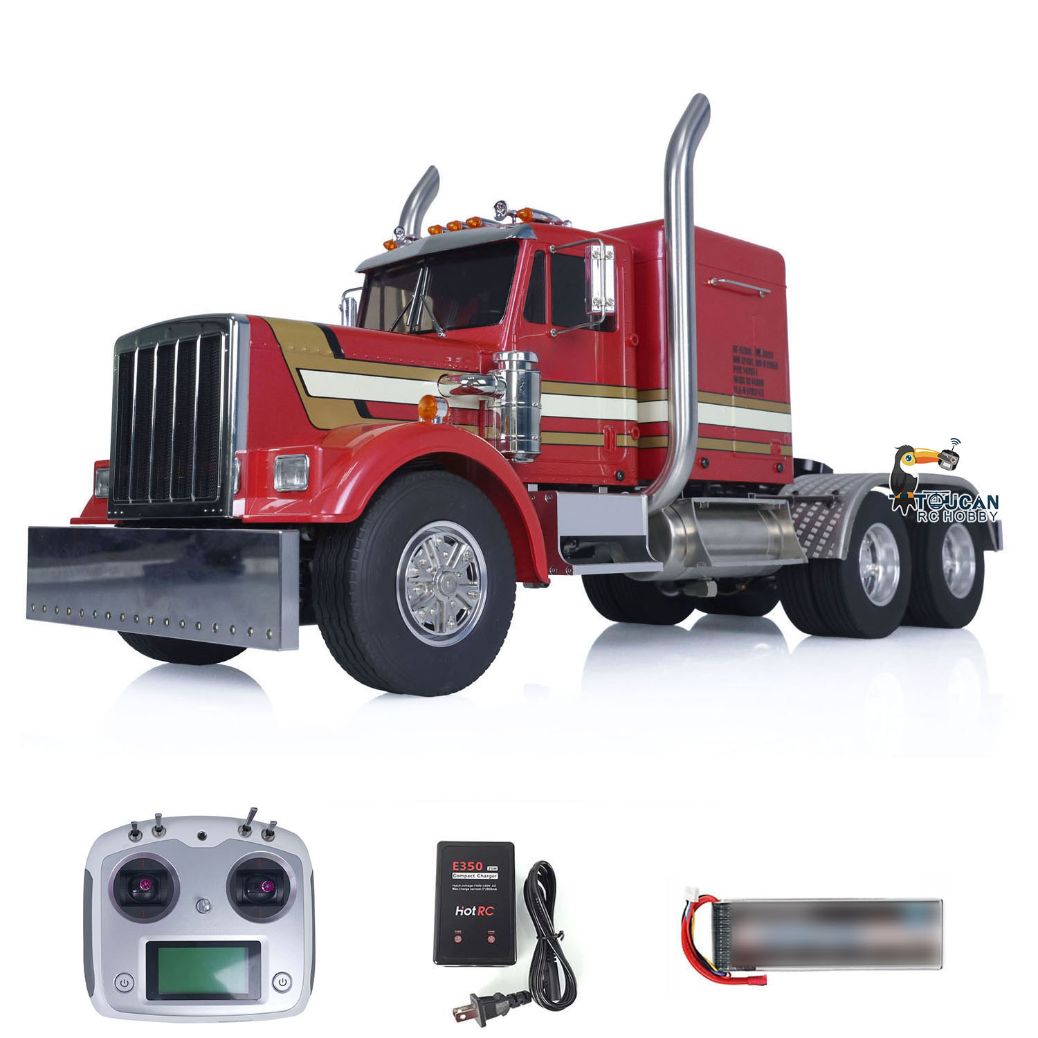 1/14 6x6 RC Traktör Kamyon RTR - Rc Hobby Kings incelemesi ve fiyatı