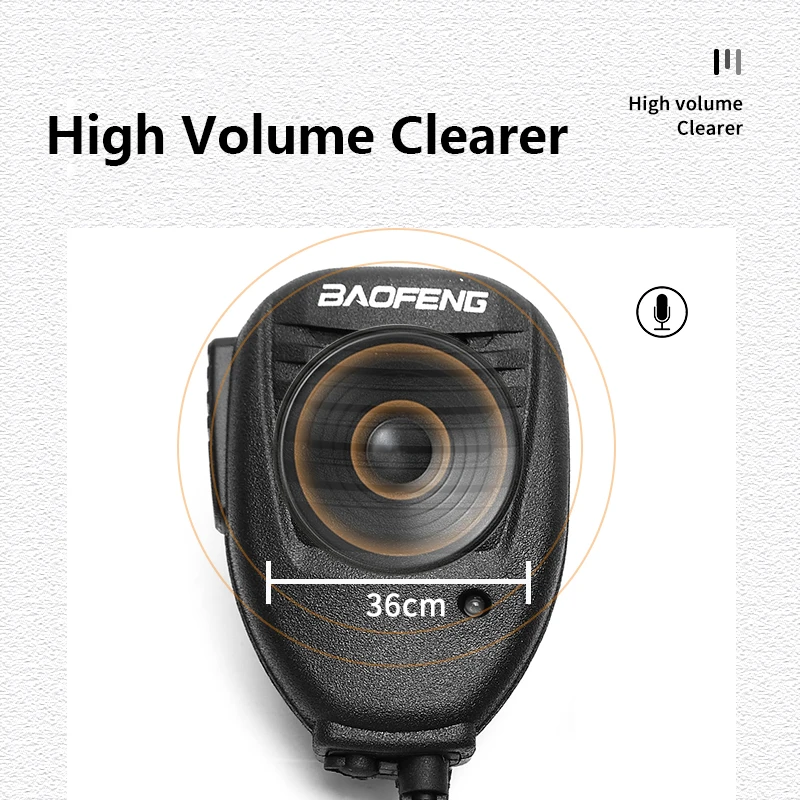 Baofeng mikrofon hoparlör Mic  - Rc Drift Car Brushless incelemesi ve fiyatı