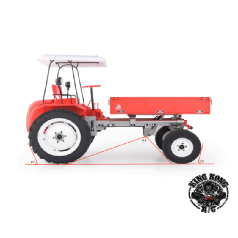 1/10 Kingkong RC Çiftlik Trakt - Rc Hobby Farm incelemesi ve fiyatı